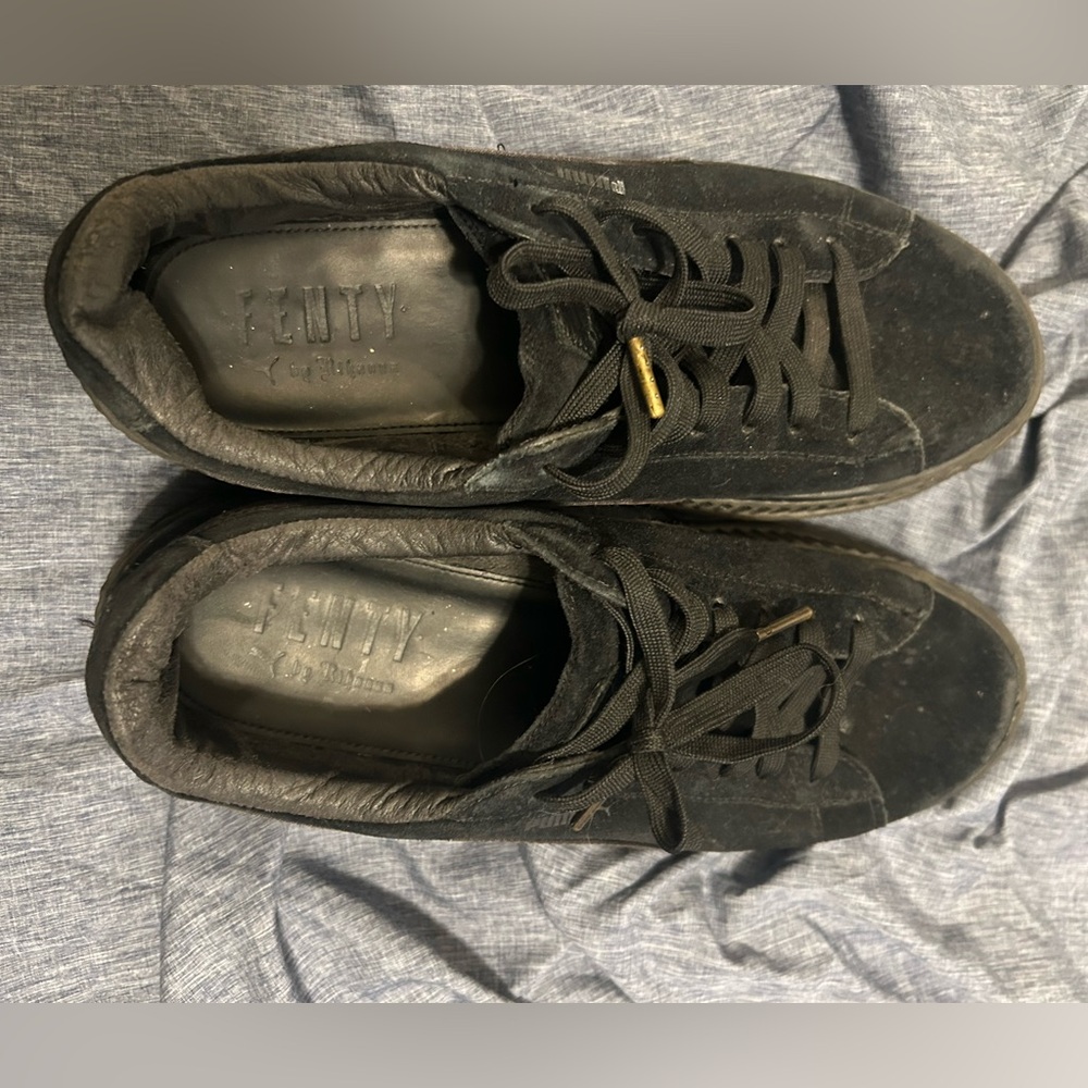 Fenty Puma Men's Black Platform Sneakers - Picture 3 of 5